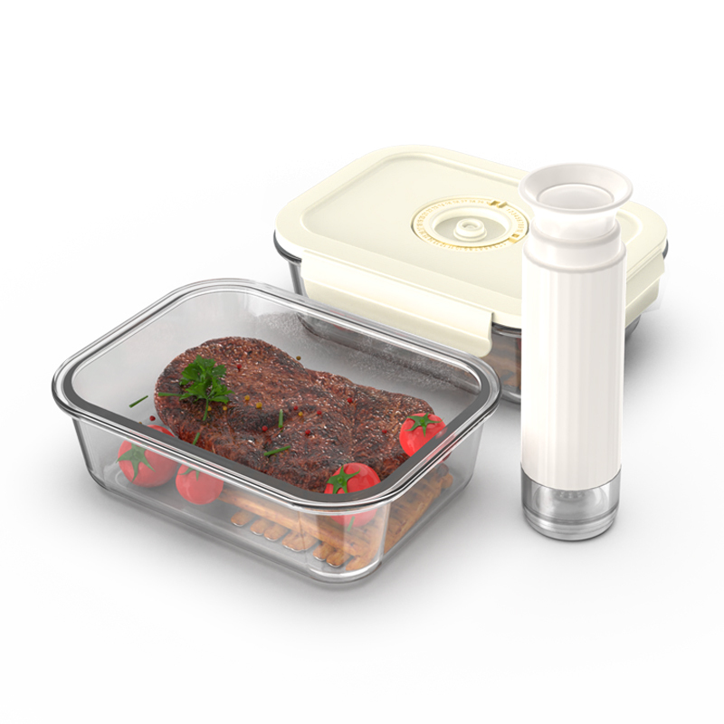 Portable Glass Transparent Airtight Storage Containers