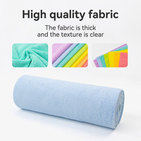 Rouleaux de chiffons microfibres détachables personnalisés avec logo OEM pour la maison et la cuisine – Fournisseur d'emballages – Chiffons de nettoyage réutilisables