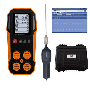 Detector de Gás Multiuso Personalizado, Instrumentos de Medição, Monitor Portátil de Amônia, Oxigênio, NO2, CO2, H2S - Product Image 1