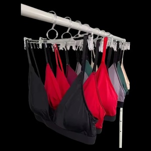 Women's New Quality Nonwoven Apparel Underwear Top Inserted Triangle <b>Bra</b> Spandex Breathable Cotton Accessories Jessie Non Wired - Product Image 3