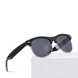 <span class=keywords><strong>Gafas</strong></span> <span class=keywords><strong>de</strong></span> Sol Personalizadas con Protección UV400, Estilo <span class=keywords><strong>Retro</strong></span> Clásico, <span class=keywords><strong>Vista</strong></span> Mundial, Montura <span class=keywords><strong>de</strong></span> PC <span class=keywords><strong>de</strong></span> Media Montura, Unisex, Anti-Radiación, con Logotipo para Hombre - Product Image 6