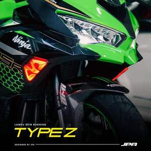 JPA ZX25R ZX4R <span class=keywords><strong>2021</strong></span> <span class=keywords><strong>NINJA</strong></span> <span class=keywords><strong>400</strong></span> Z1000 2022 ACCESSOIRES DE MOTO lampe de signalisation moto LED clignotant pour Kawasaki <span class=keywords><strong>Ninja</strong></span> - Product Image 6