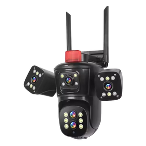 8MP กล้องตรวจสอบ WiFi ไร้สาย4หน้าจอซูม10x โทรศัพท์มือถือมองเห็นกลางคืนระยะไกลความละเอียดสูง IP66 - Product Image 4