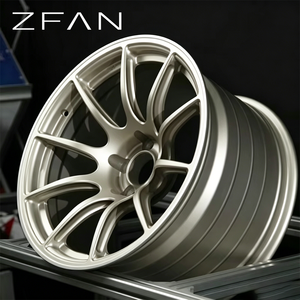 Jantes en alliage forgé ZFAN 18-23 pouces 5x114.<span class=keywords><strong>3</strong></span> en aluminium 6061-T6 poli à cinq branches pour Tesla Zeekr Model <span class=keywords><strong>3</strong></span> - Product Image 2