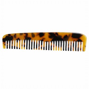 Simple Korean Stylish Resin Acetate Hair <b>Combs</b> Tortoise Shell Cellulose Acrylic <b>Wide</b> Tooth <b>Comb</b> for Ladies - Product Image 3