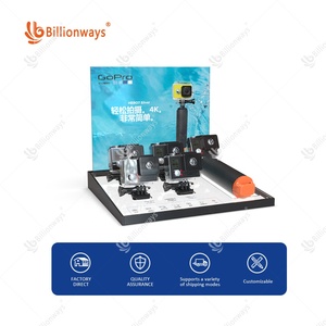 OEM thể thao máy ảnh hiển thị đứng không thấm nước <span class=keywords><strong>Acrylic</strong></span> Countertop Rack cho máy ảnh thể thao cửa hàng bán lẻ chống trượt nhiệm vụ nặng nề lịch thi đấu - Product Image 6