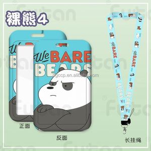 เคสใส่บัตรลายหมีพร้อมสายคล้องป้องกันการสูญหายสำหรับใช้ในรถประจำทาง - Product Image 2