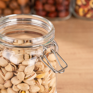 Nhà Bếp Tiện Ích Thủy Tinh Thực Phẩm Lưu Trữ & <span class=keywords><strong>Container</strong></span> Rõ Ràng Frosted Thủy Tinh Gia Vị Lưu Trữ Jar Với Clip Nắp Thép Không Gỉ Khóa - Product Image 3