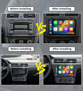 CARUPEZ 9 pollici universale Android Car Stereo per <span class=keywords><strong>Volkswagen</strong></span> <span class=keywords><strong>VW</strong></span> OEM stile pulsanti di navigazione unità principale DSP 8581/7862 8core - Product Image 4