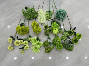 BL-WAF19 Flores Artificiales Verdes Económicas al por Mayor, Estambres <span class=keywords><strong>de</strong></span> Flores para Decoración <span class=keywords><strong>de</strong></span> Fiestas, Hogar, Bodas y Eventos - Product Image 1