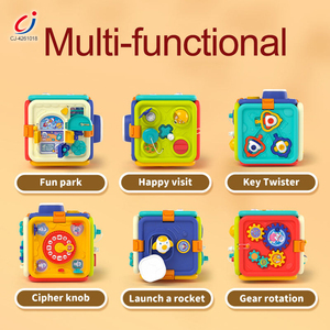 Chengji Meilleur <span class=keywords><strong>Cube</strong></span> <span class=keywords><strong>d</strong></span>'activités pour bébé, jouets éducatifs musicaux lumineux, station spatiale multifonctionnelle 6 <span class=keywords><strong>en</strong></span> 1, <span class=keywords><strong>cube</strong></span> <span class=keywords><strong>d</strong></span>'activités pour les tout-petits - Product Image 3
