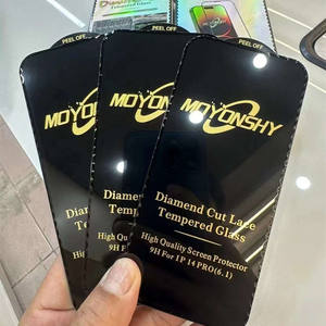 <span class=keywords><strong>Protector</strong></span> de <span class=keywords><strong>Pantalla</strong></span> de Vidrio Templado Real-buy 9h con Corte de Diamante para Samsung Galaxy M51 - Product Image 1