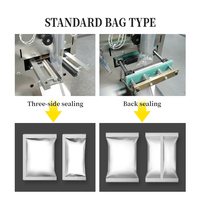 Machine d'emballage multifonctionnelle pour poudres, sachets de 1 à 100 g, pour chips, céréales, noix, sucre, snacks et aliments