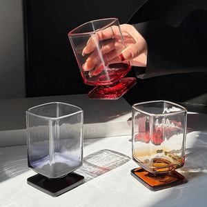 יוקרה קטן יין קפה מים טאמבלר קצר רגל מיץ גביע צבע בסיס צבע בסיס - Product Image 1