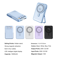 Nouvelle Arrivée Batterie Externe Magnétique à Charge Rapide Sans Fil Mag Power Bank Sûre Mini Portable 10000mAh pour iPhone 17 PD20W Ultra Mince