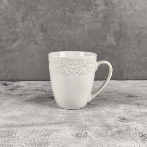 La <span class=keywords><strong>vajilla</strong></span> de cerámica en <span class=keywords><strong>relieve</strong></span> de estilo francés incluye plato, taza, platillo, cuenco para juegos de <span class=keywords><strong>vajilla</strong></span> - Product Image 5