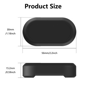 Funda Protectora Magnética Antipérdida de Silicona Suave para Rastreador GPS, Carcasa Protectora para <span class=keywords><strong>Galaxy</strong></span> <span class=keywords><strong>SmartTag</strong></span> 2 - Product Image 4