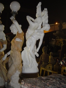 Meilleure sculpture à la main détaillée en <span class=keywords><strong>pierre</strong></span> naturelle en marbre blanc Sculpture en marbre de figure mythologique Sculpture en <span class=keywords><strong>pierre</strong></span> de sculpture - Product Image 4