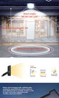 Projecteur LED haute luminosité en aluminium de qualité supérieure, économe en énergie, étanche IP66, pour l'éclairage extérieur des entrepôts et des chantiers