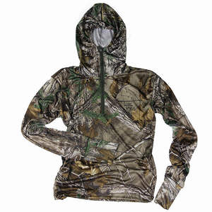 Fitspi traspirante estate Camouflage Outdoor Bionic Camouflage pesca <span class=keywords><strong>vestiti</strong></span> a prova di sole pesca protezione solare abiti da pesca camicia - Product Image 6