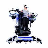 Simulador de Vuelo VR para Interiores/Exteriores, Material de PC y Metal, para Centros Comerciales, de un Proveedor de Fábrica en Guangzhou