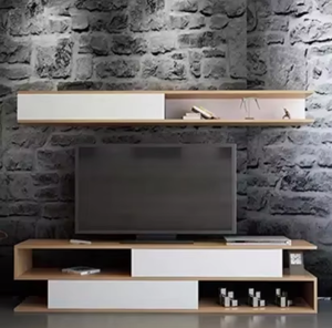 Mobile <span class=keywords><strong>TV</strong></span> Moderno Sospeso <span class=keywords><strong>a</strong></span> Parete in Legno, Mobile Porta <span class=keywords><strong>TV</strong></span> da Parete - Product Image 5