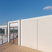 Villa modulaire personnalisée de haute qualité/hôtel/café, conteneurs d'expédition, bâtiments de maisons pour la pologne