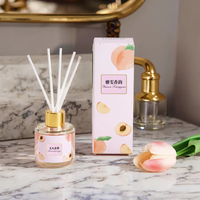 Parfum de maison 50ML bouteille en verre de mode parfum fruité diffuseur d'huile essentielle parfum diffuseur de roseau