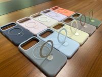 Coque de téléphone en silicone fabriquée en France pour smartphones Android, fine, avec bobine de charge magnétique sans fil et ports découpés avec précision