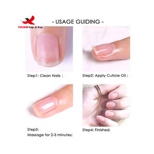 Soins des cuticules naturels et biologiques, vente en gros à prix réduit, logo personnalisé, format voyage transparent, fleur rose - Product Image 5