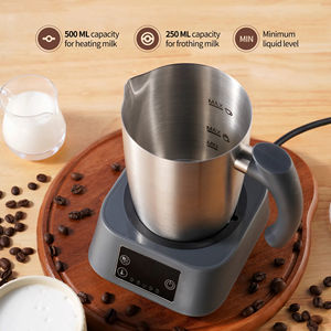 <span class=keywords><strong>Mousseur</strong></span> <span class=keywords><strong>à</strong></span> <span class=keywords><strong>lait</strong></span> détachable 17oz vapeur de <span class=keywords><strong>lait</strong></span> <span class=keywords><strong>électrique</strong></span> en acier inoxydable mousse chaude/froide automatique et fabricant de chocolat chaud - Product Image 6