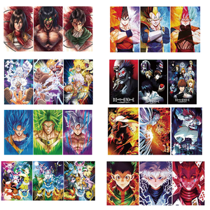 500 Diseños, 40*30cm, Imagen Lenticular 3D, Anime One Piece, HXH, Death Note, Póster de <span class=keywords><strong>Película</strong></span> Lenticular 3D de Plástico, Arte de Pared - Product Image 1