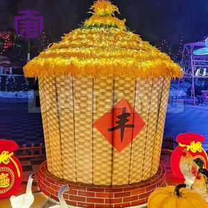 Luz decorativa LED estilo granero IP65 para interiores/exteriores, para patios y parques temáticos, diseño duradero, colores personalizables - Product Image 2