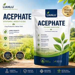 Acephate 98% TC 75% SP <span class=keywords><strong>Insecticida</strong></span> Organofosfato para el Control de Pulgones, Trips, Minadores de Hojas y Gusanos del Maíz - Product Image 1
