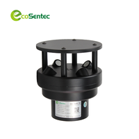 Anemómetro Ultrasónico Industrial ES-W303F, Sensor de Velocidad del Viento de Aleación para Puentes, Túneles, Aeropuertos, Navegación Marítima