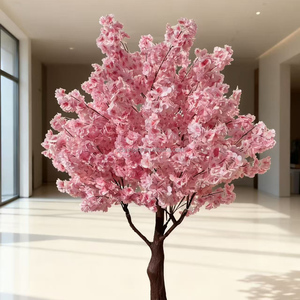 EG-AT02 2026 Năm Mới Xu Hướng Cao Phòng Tiệc Ăn Sự Kiện Địa Điểm Nhân Tạo Màu Hồng Hoa Anh Đào Hoa Bảng Trung Tâm Cây - Product Image 3