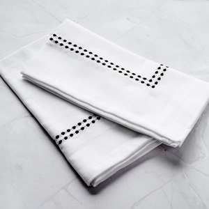 Wholesale Custom Pattern 300 Colors Available Embroidery Wedding <b>Cloth</b> Napkins for <b>Table</b> Decor Fabric <b>Linen</b> Napkin Placemat - Product Image 2