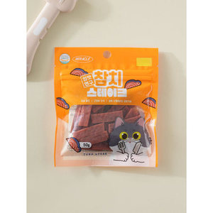 Mirclass สเต็กปลาทูน่า50กรัมออร์แกนิกสำหรับแมวอาหารที่ทำจากเนื้อสัตว์ปลอดภัยด้วยคุณค่าทางโภชนาการของผักรสโปรตีนสูง - Product Image 1