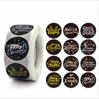 Étiquettes autocollantes rondes personnalisées avec logo brillant, imperméables, écologiques et réutilisables pour l'impression sur papier en rouleau