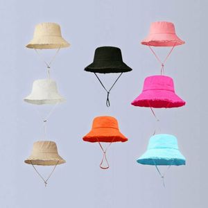 Nouvelle Collection Été 2025 – Chapeau Bob Tendance en Coton Délavé à Bords Frangés pour Femme et Homme – Protection Solaire - Product Image 5