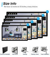 Panel PC Industrial Integrado con Pantalla Táctil IPS VGA de 32 Pulgadas, Full HD 1080p, IP65, Intel Core I5, DDR3