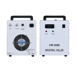 6L 220V 110V Dual Temperature Dual Control Chiller Water Cooled Industrial Laser Chiller Water Cooled For Laser Cutting Machines