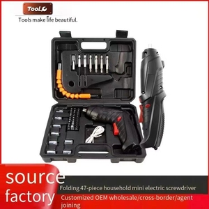 Destornillador Eléctrico Inalámbrico de 3.6V con Motor sin Escobillas, Mini Taladro Atornillador Plegable con Batería de Litio y Juego de Puntas, 3.5Nm de Torque Máximo - Product Image 2