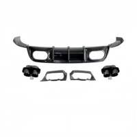 Diffuseur arrière de lèvre avant de style B en Fiber de carbone de haute qualité petits abords pour Porsche 911 Turbo Modification offre une protection