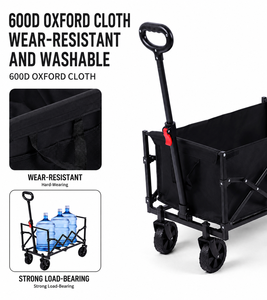 Fashion Design Collapsible 4 Wheels Heavy Duty High Load-Bearing Capacity Lightweight Utility Camper - Product Image 4