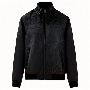 Custom Photochromic Light Sensitive <b>Jacket</b> OEM <b>Mens</b> Iridescent Windbreaker <b>Reflective</b> Color Changing <b>Jacket</b> - Product Image 2