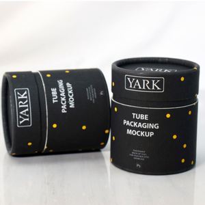 Customized Candle Paper Packaging <b>Box</b> Round Cardboard Paper Cylinder Paper Tube Packaging for Essential Oil <b>Bottles</b> - Product Image 2