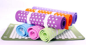 2025 nouvelle tendance lavable personnalisé tapis dos et cou soulagement de la douleur tapis d'acupression et voyage Fitness masseur - Product Image 3