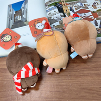 2025 usine personnalisé joyeux noël Chiikawa peluche poupées sac pendentif noël vacances cadeaux noël Mini peluche porte-clés jouets en peluche