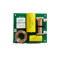 Samtronic HI-FI 2 voies 2 unités de haut-parleurs DIY (Tweeter à ruban + Haut-parleur de médium + Filtres de crossover) Audio pour enceinte bibliothèque DIY